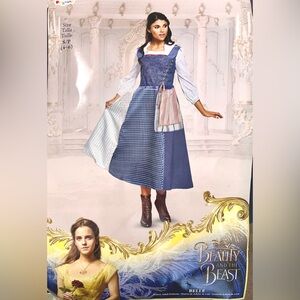 Disney Beauty & the Beast Belle Village Dress Women’s Small